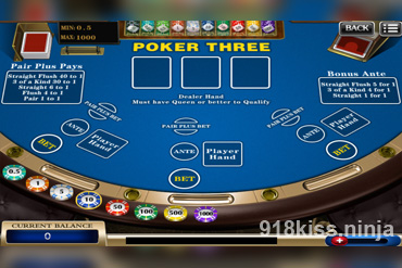 Casino - Poker Three